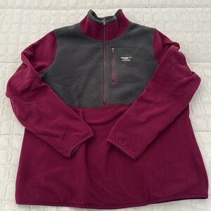 LL Bean Half-Zip Fleece
